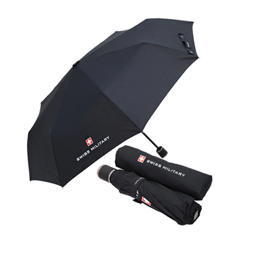 [스위스밀리터리] 3단 수동 무지 우산