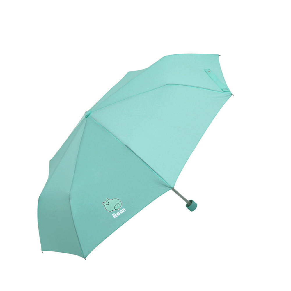 [라온] 3단 수동 우산 민트