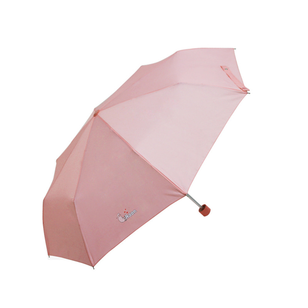 [라온] 3단 수동 우산 핑크